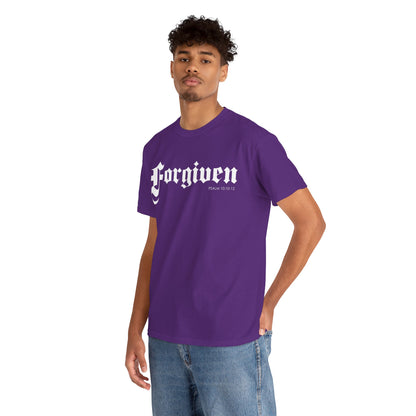 "Forgiven" Men's Inspirational Graphic Tee