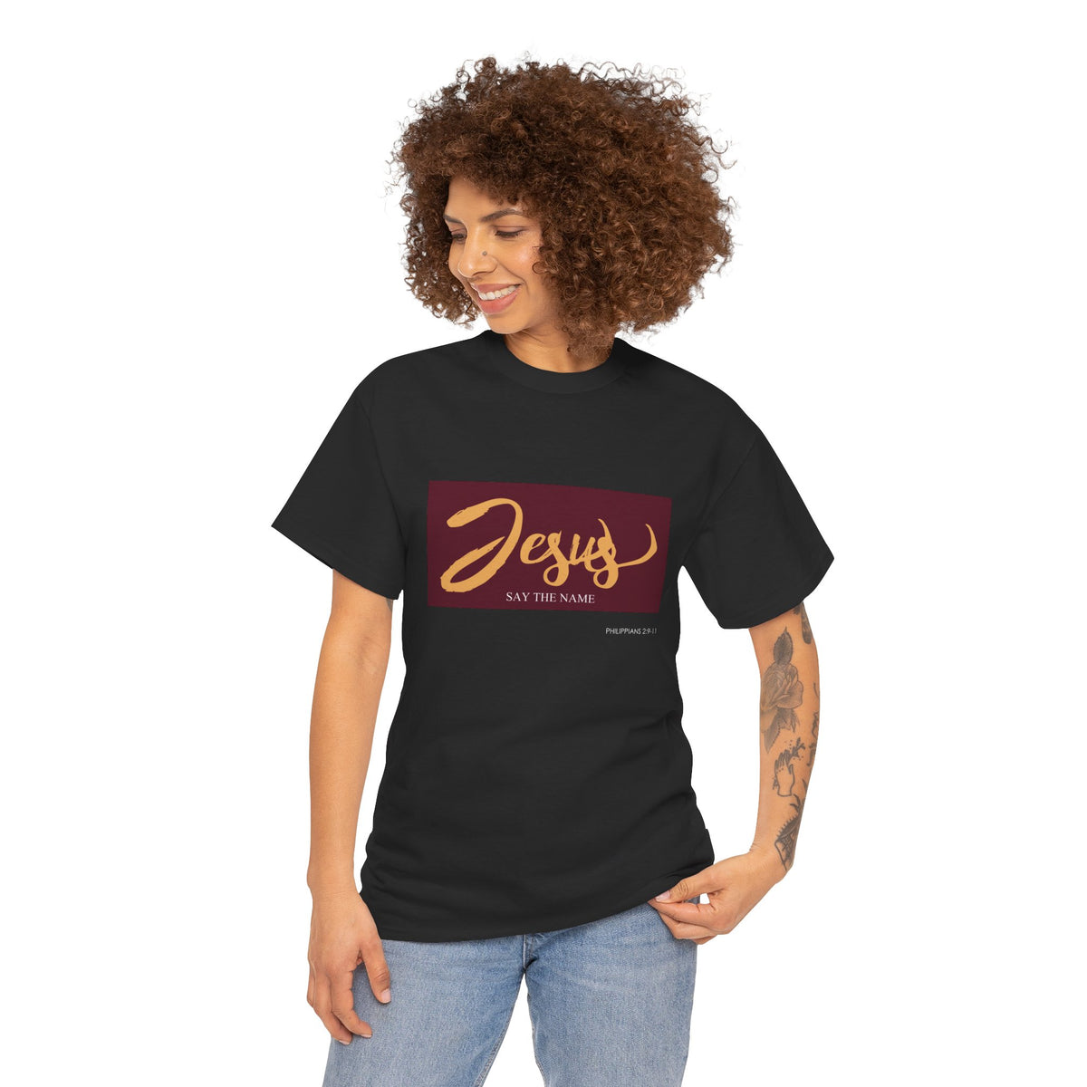 "Say The Name" of Jesus Unisex Graphic T-Shirt
