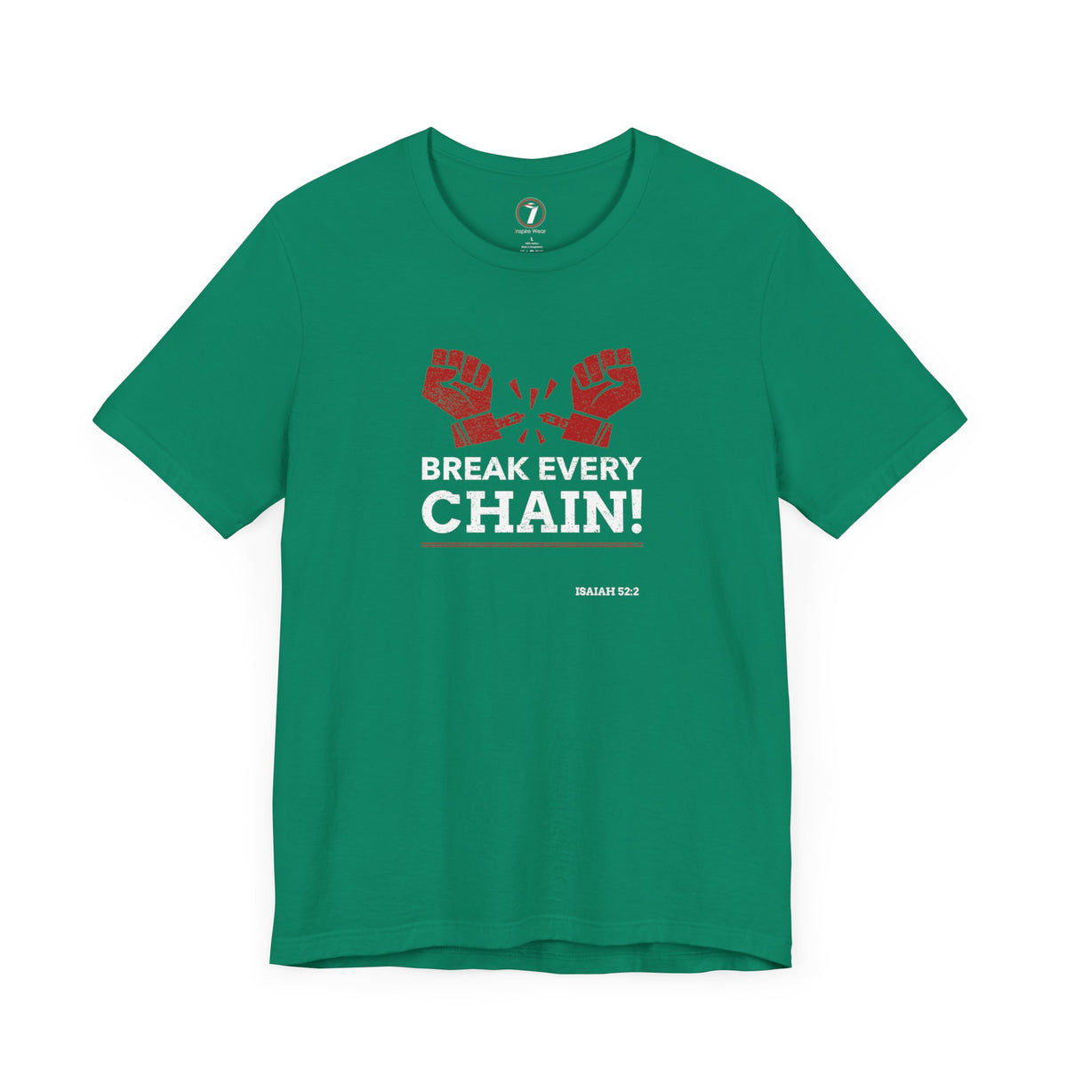 Break Every Chain Unisex Jersey Short Sleeve Tee