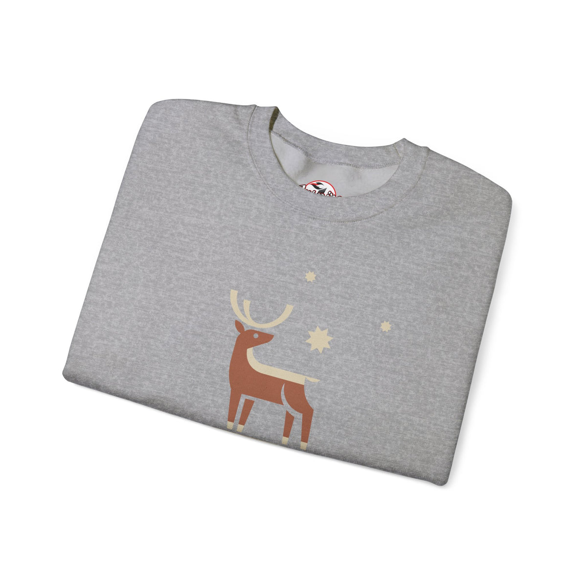 "Loving Doe Graceful Deer" Women's Inspirational Crewneck Sweatshirt