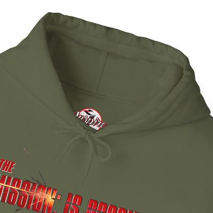 "The Mission is Possible" Motivational Pullover Hoodie