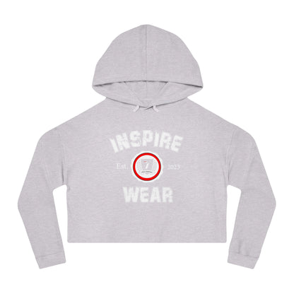 Inspire Wear Women’s Cropped Hooded Sweatshirt