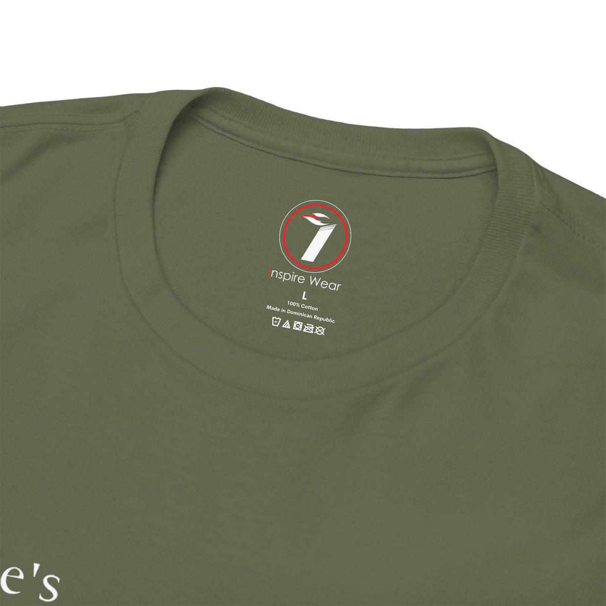He's Faithful Unisex Heavy Cotton Tee