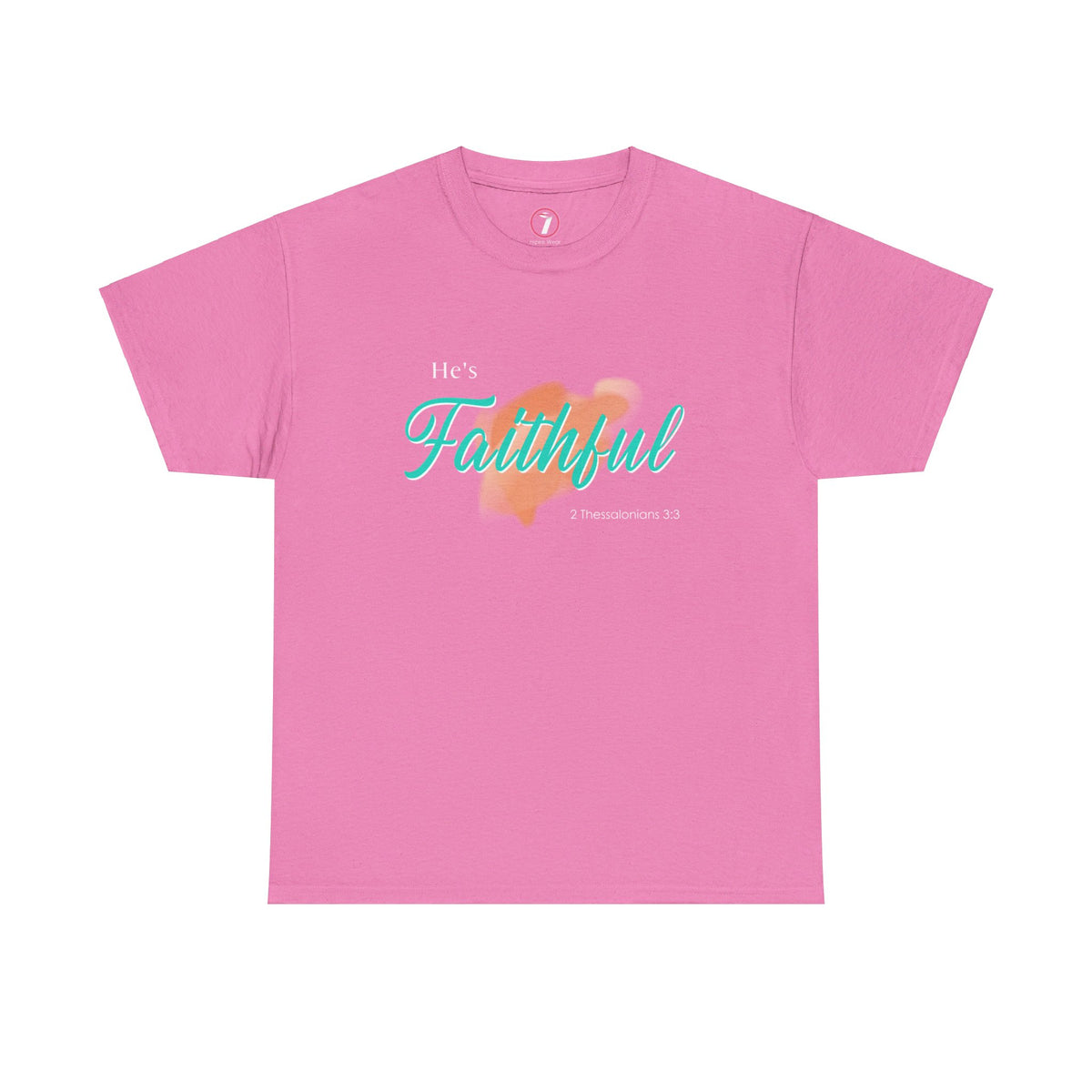 He's Faithful Unisex Heavy Cotton Tee