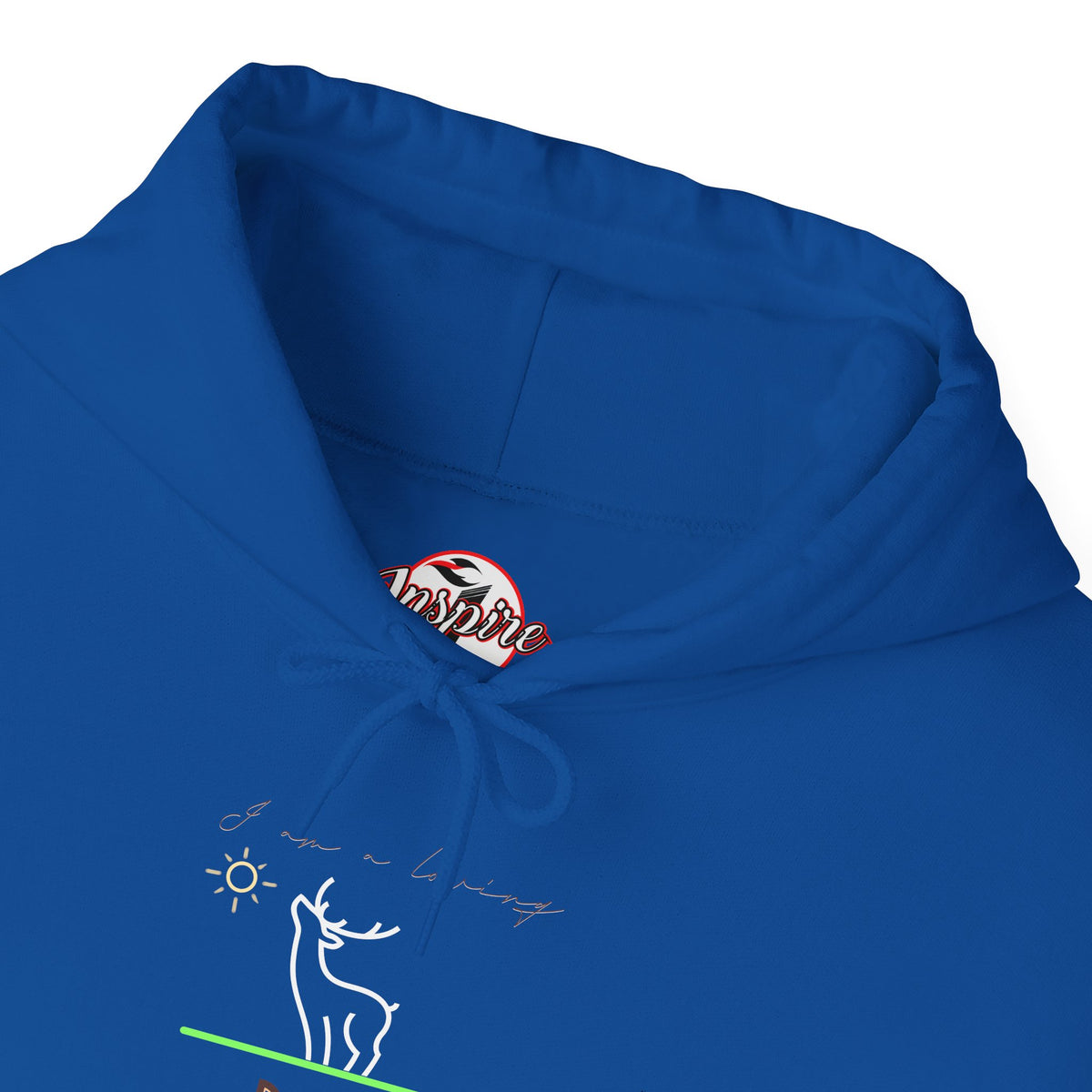 "Loving Doe" Inspirational Hooded Sweatshirt