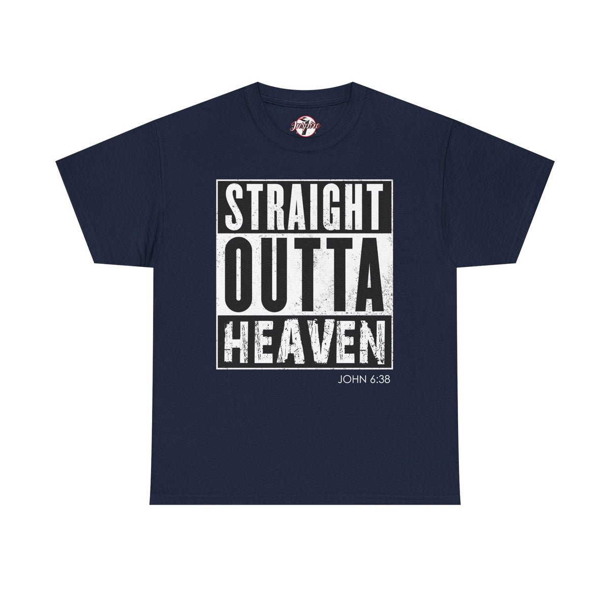Straight Outta Heaven Unisex Inspirational Graphic T-Shirt