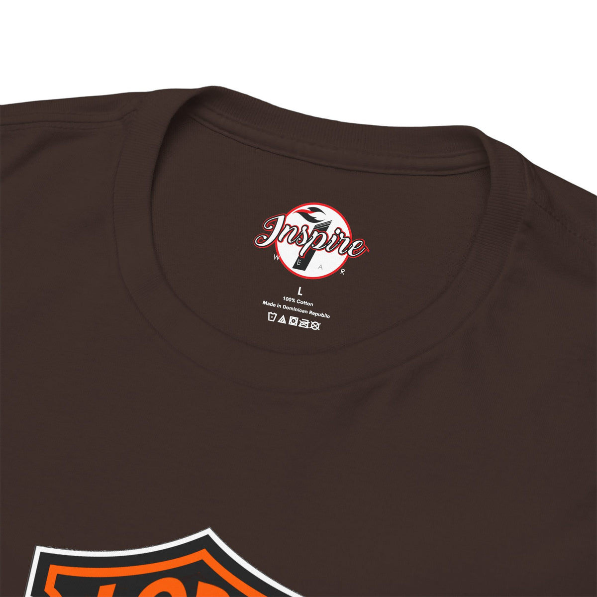 "Jesus Christ Lord and Savior" Motivational Crewneck Graphic T‑Shirt