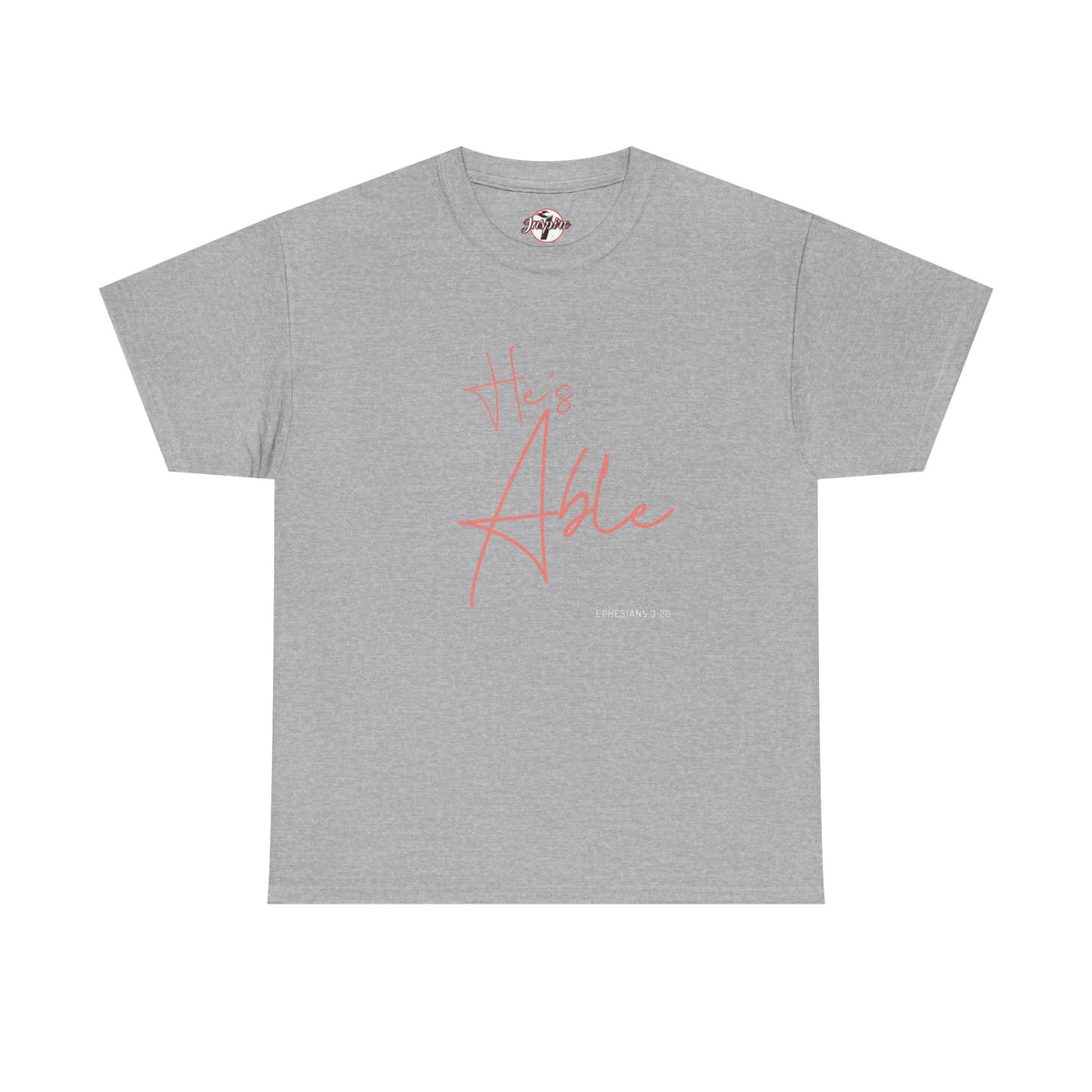 "He's Able" Women's Inspirational T-Shirt