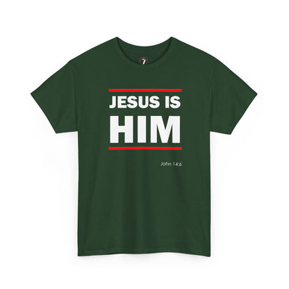 Jesus is Him Unisex Heavy Cotton Tee