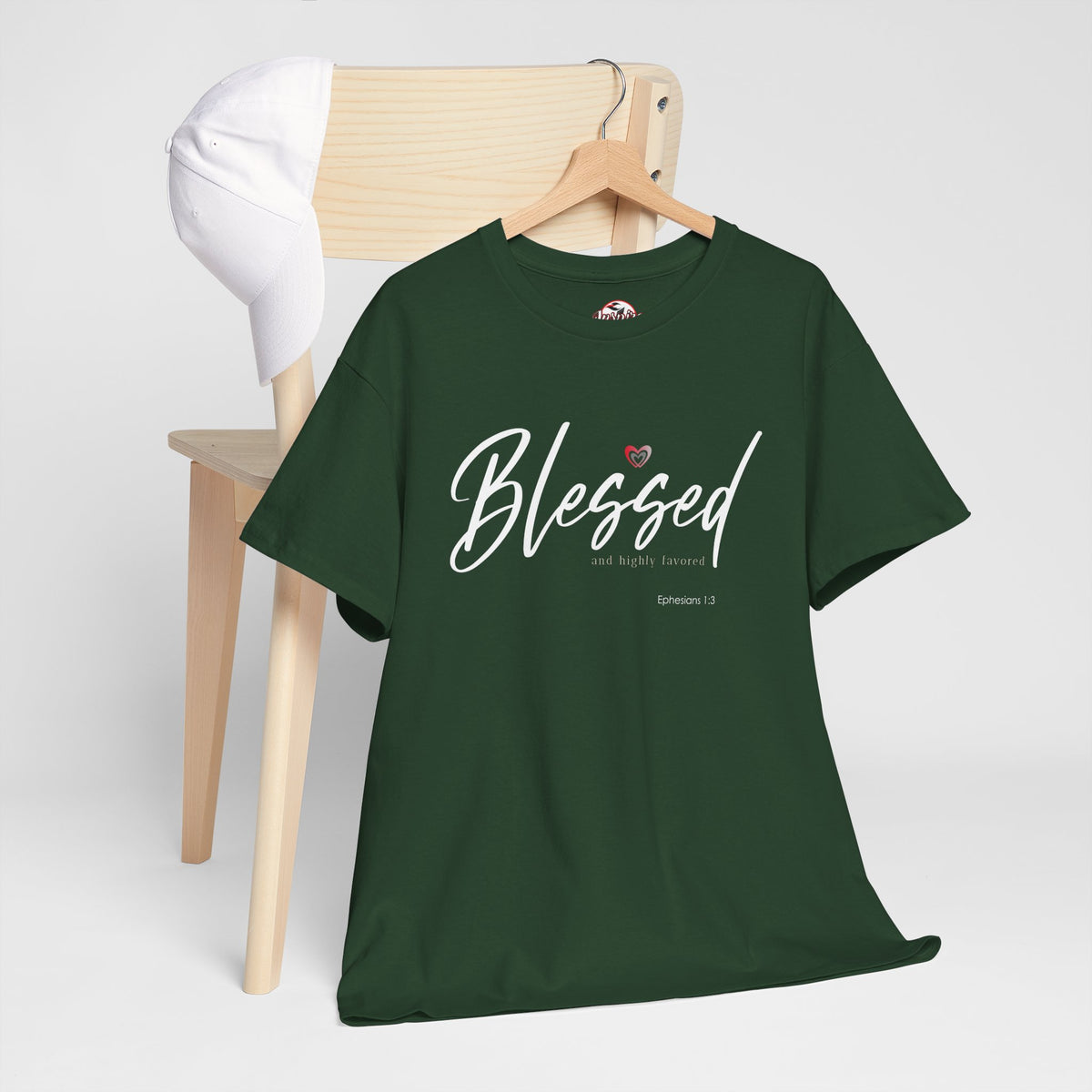 "Blessed" Women's Inspirational Graphic T‑Shirt