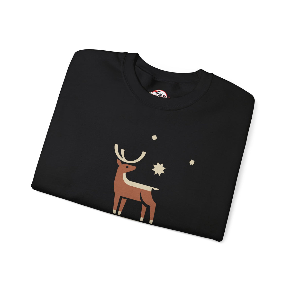 "Loving Doe Graceful Deer" Women's Inspirational Crewneck Sweatshirt
