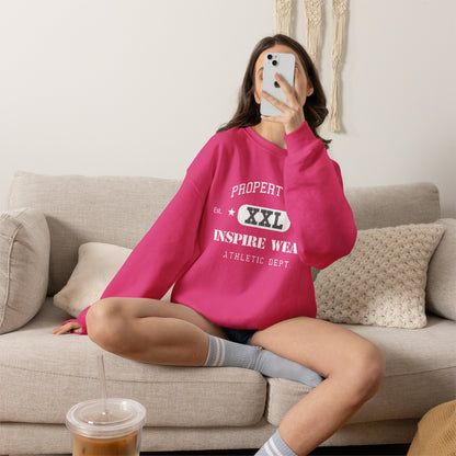 "Property of Inspire Wear" Athletic Crewneck Sweatshirt