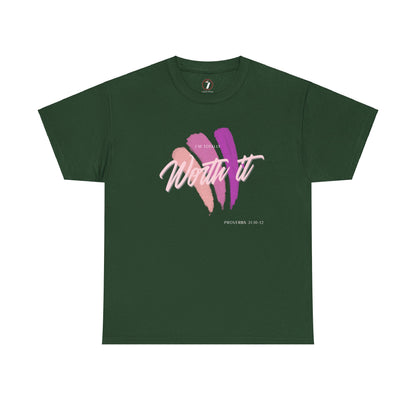 I'm Totally Worth It Unisex Heavy Cotton Tee