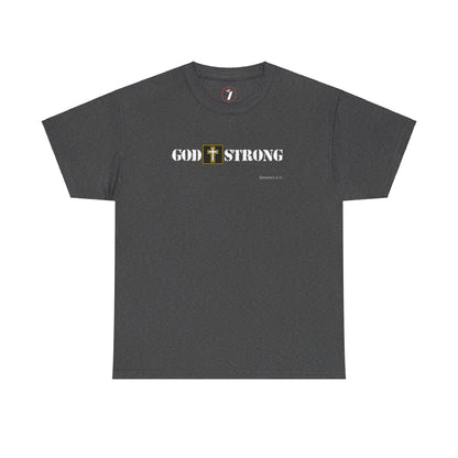 God Strong Unisex Heavy Cotton Tee