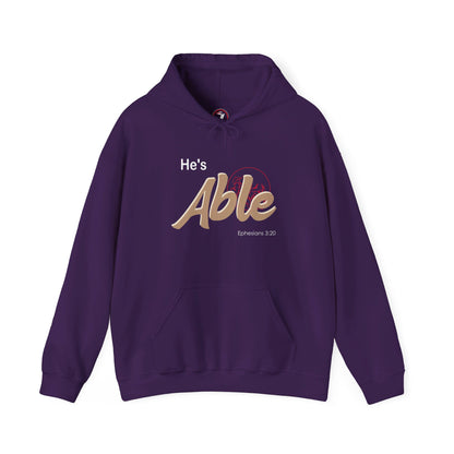He's Able Unisex Heavy Blend™ Hooded Sweatshirt