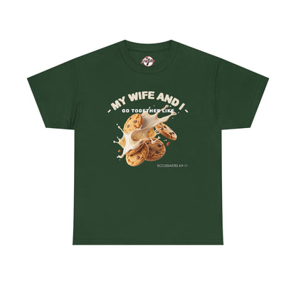 My Wife and I Go Together Like Cookies & Milk Men's Graphic Tee