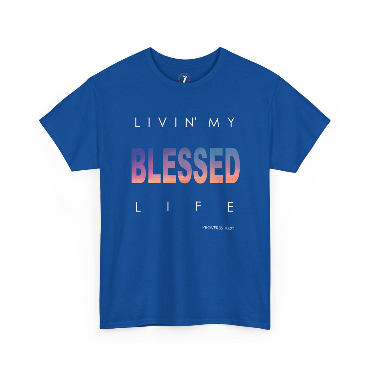 Livin' My Blessed Life Unisex Heavy Cotton Tee