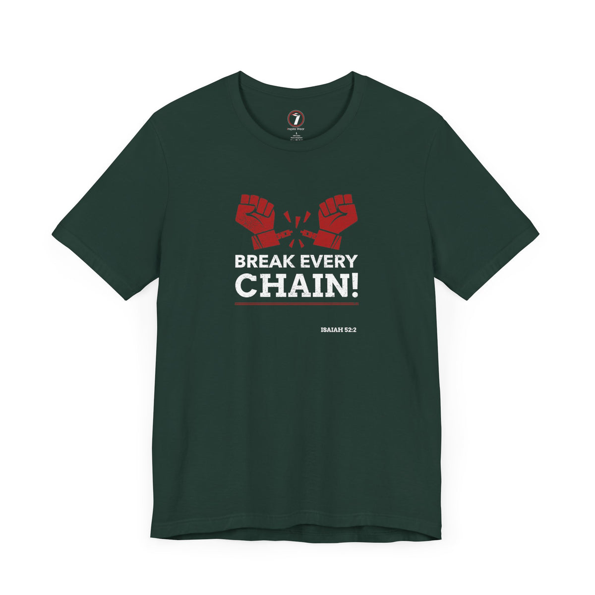 Break Every Chain Unisex Jersey Short Sleeve Tee
