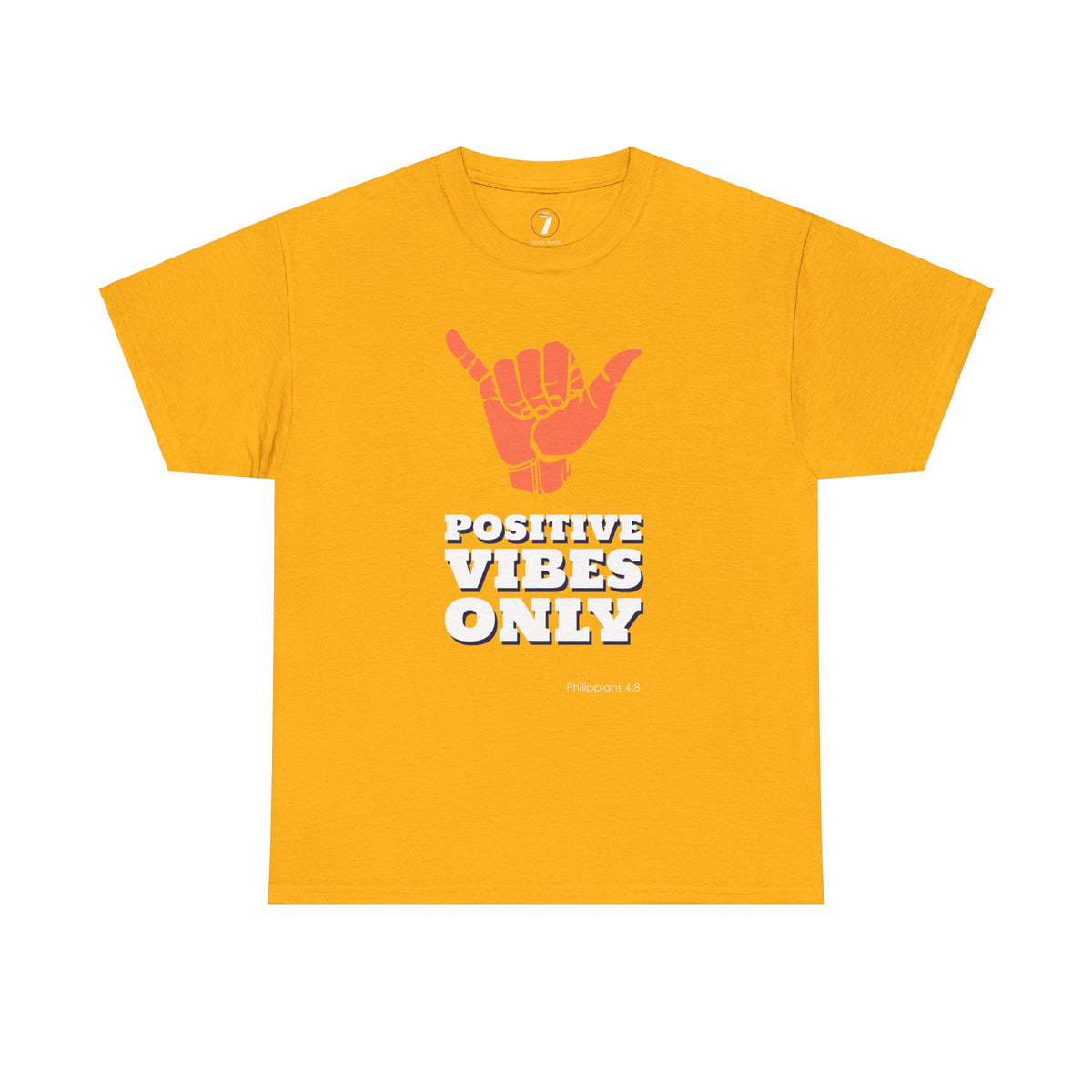 Positive Vibes Unisex Heavy Cotton Tee