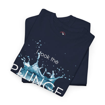 Plunge for Jesus Unisex Heavy Cotton Tee - Faith-Inspired Graphic Shirt