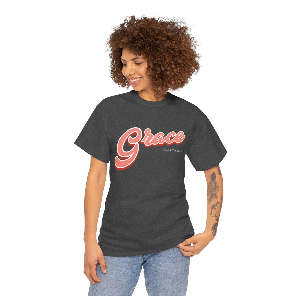 Grace Script Women's Graphic T‑Shirt