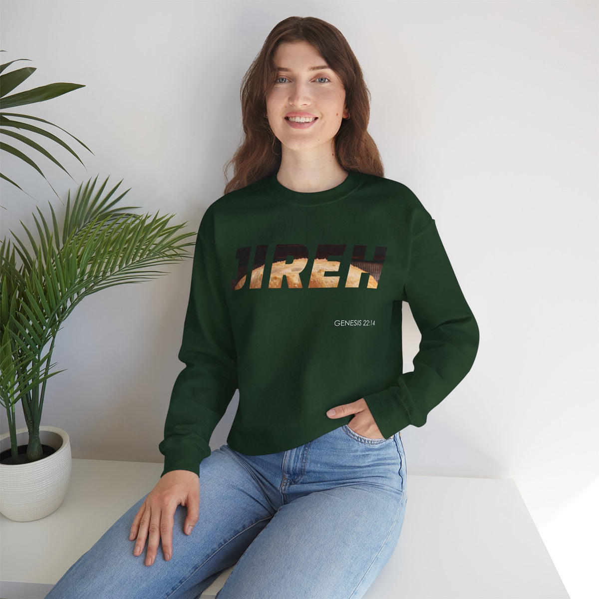 Jehovah Jireh Unisex Heavy Blend™ Crewneck Sweatshirt