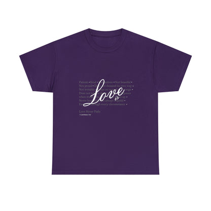 Love is Unisex Heavy Cotton Tee