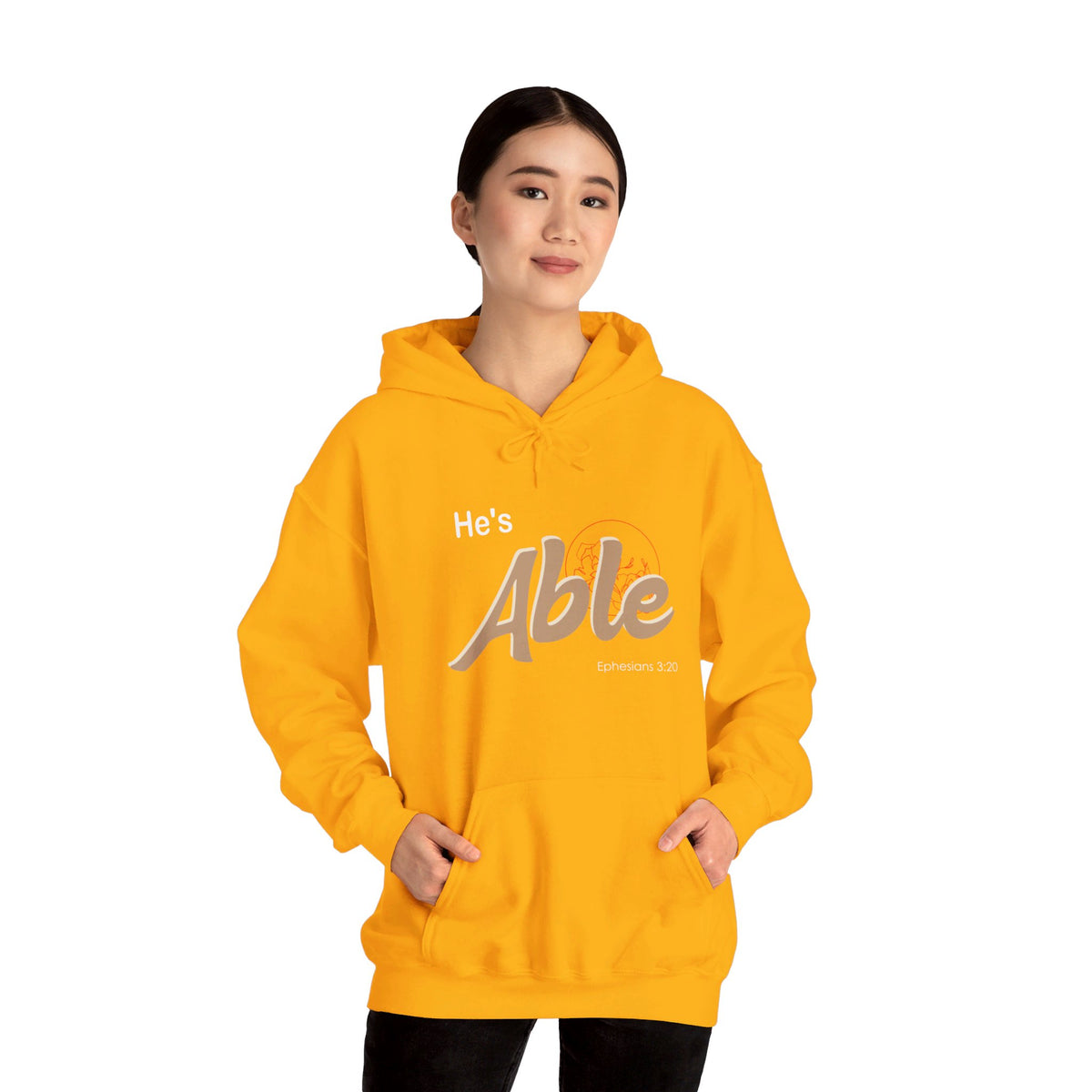 He's Able Unisex Heavy Blend™ Hooded Sweatshirt