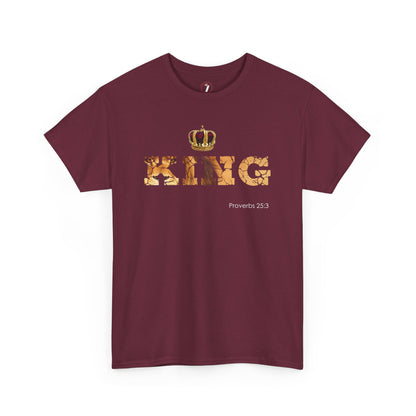 I Am King Unisex Heavy Cotton Tee