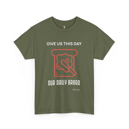 Daily Bread Unisex Heavy Cotton Tee