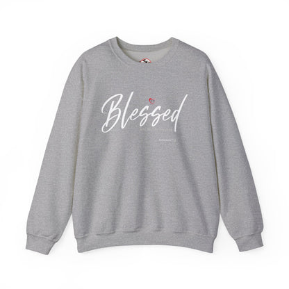 "Blessed" Women's Inspirational Crewneck Sweatshirt