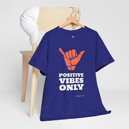 Positive Vibes Unisex Heavy Cotton Tee