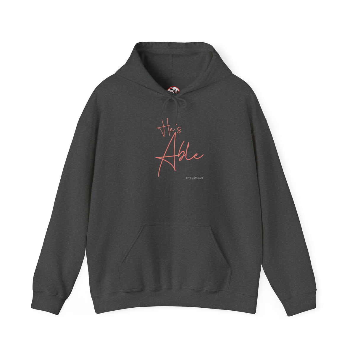 "He’s Able" Faith-Inspired Women's Pullover Hoodie