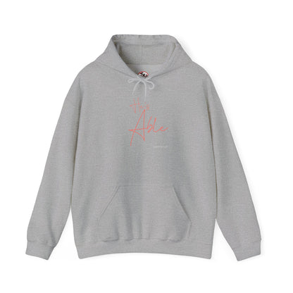 "He’s Able" Faith-Inspired Women's Pullover Hoodie