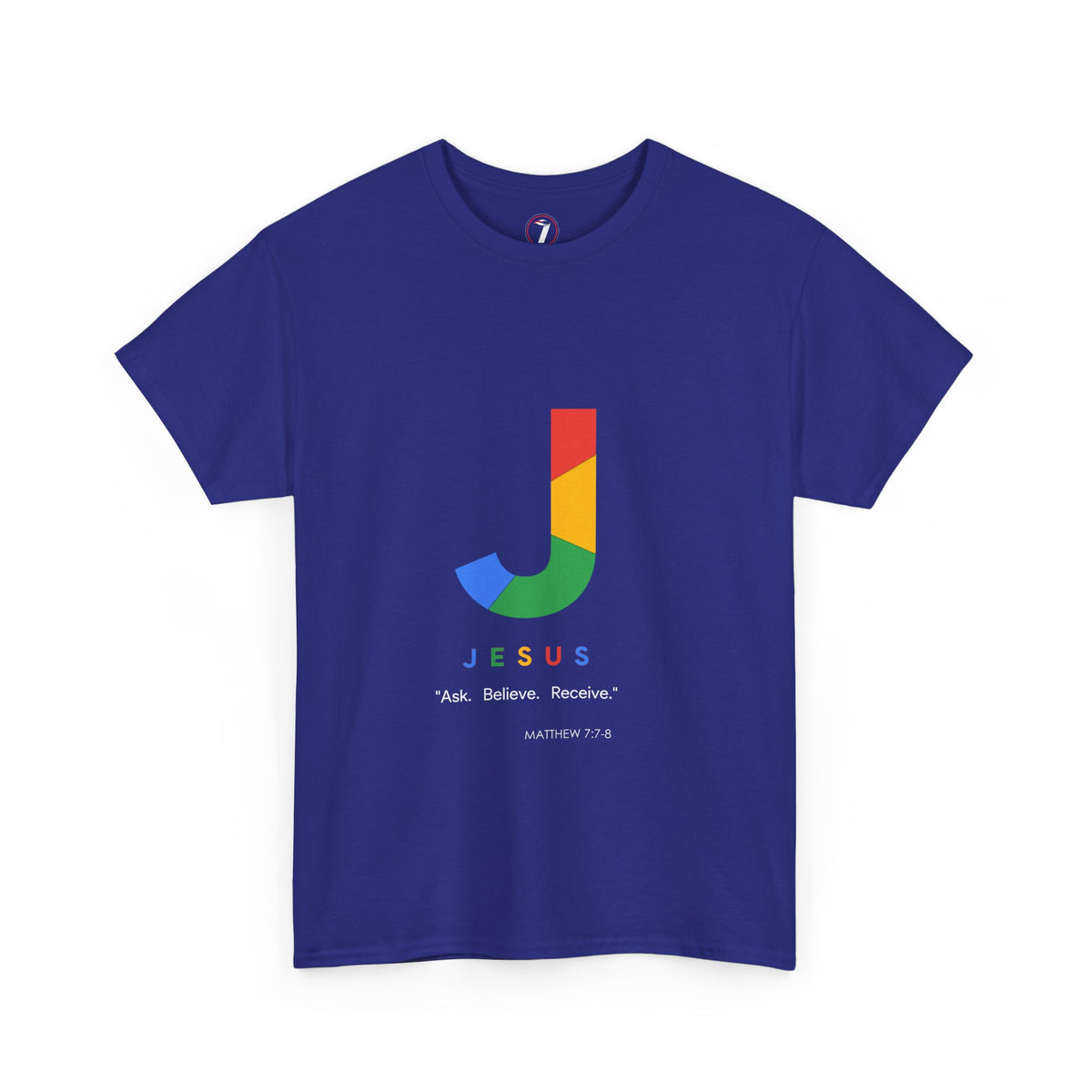 Ask. Believe. Receive. Unisex Heavy Cotton Tee