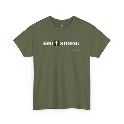 God Strong Unisex Heavy Cotton Tee