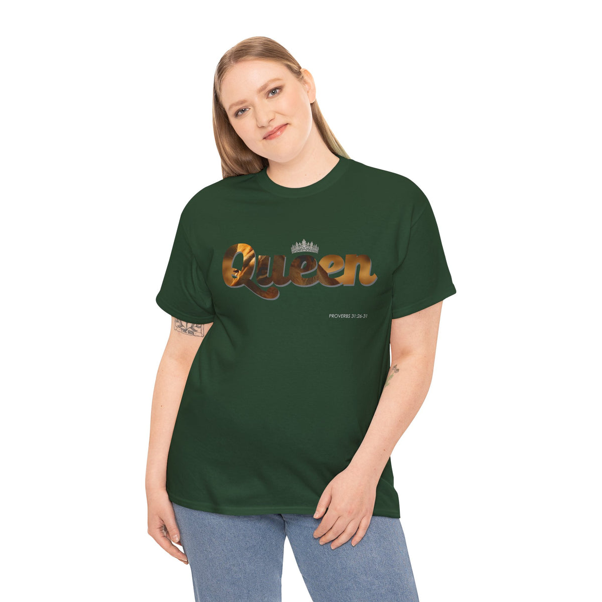 "Queen" Women's Inspirational Graphic Tee