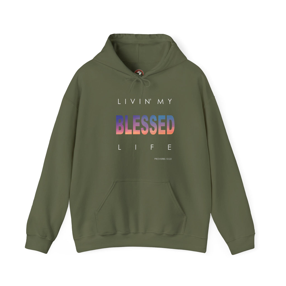 Living My Blessed Life Unisex Heavy Blend™ Hooded Sweatshirt