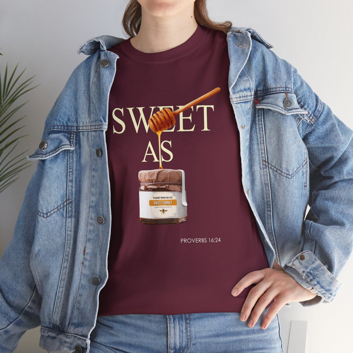 "Pleasant Words" Women's Inspirational Graphic Tee