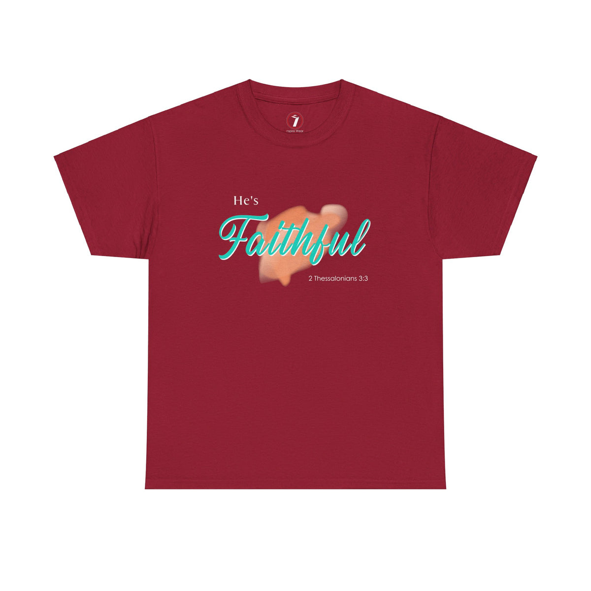 He's Faithful Unisex Heavy Cotton Tee