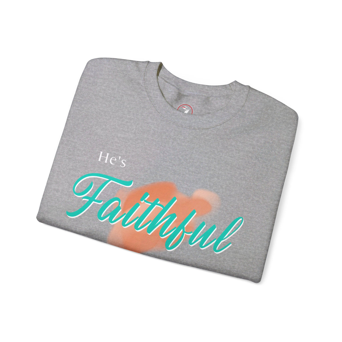He's Faithful Unisex Heavy Blend™ Crewneck Sweatshirt