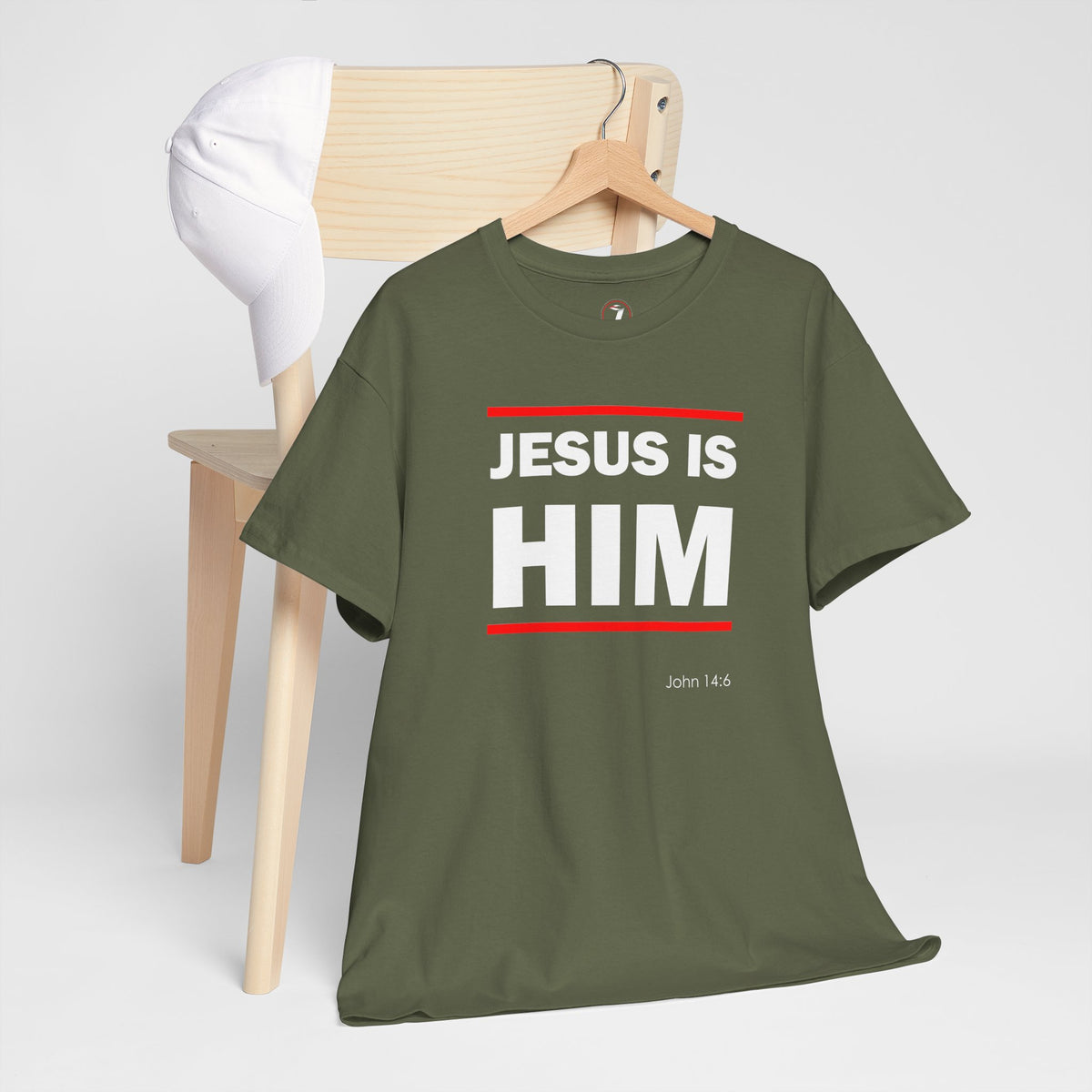 Jesus is Him Unisex Heavy Cotton Tee