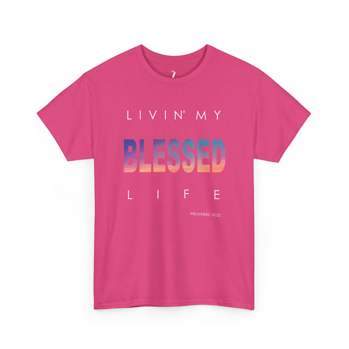 Livin' My Blessed Life Unisex Heavy Cotton Tee
