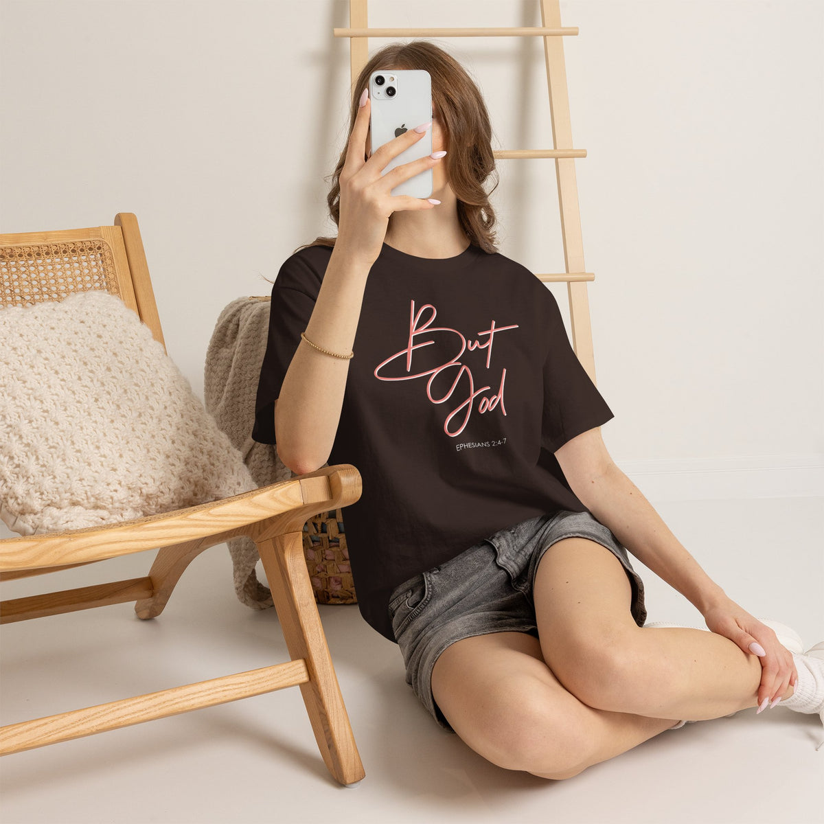 "But God" Womens Christian Faith Graphic Tee