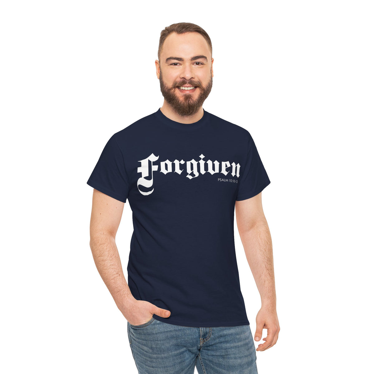 "Forgiven" Men's Inspirational Graphic Tee