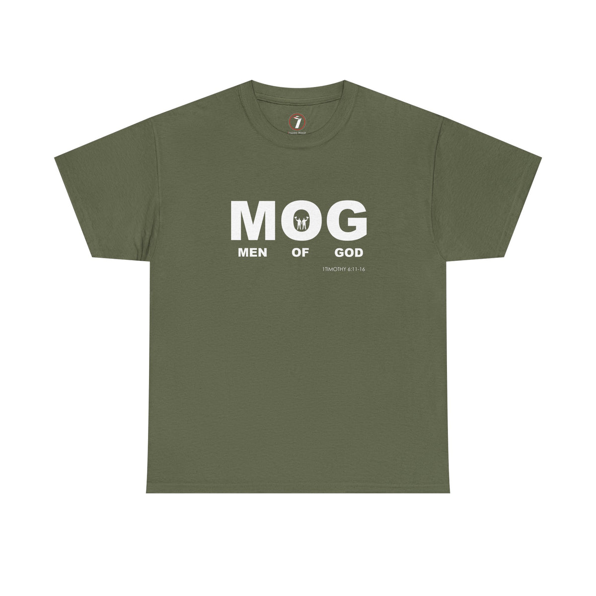 "MOG" Men of God Faith Based Graphic T-Shirt - Unisex Heavy Cotton Tee