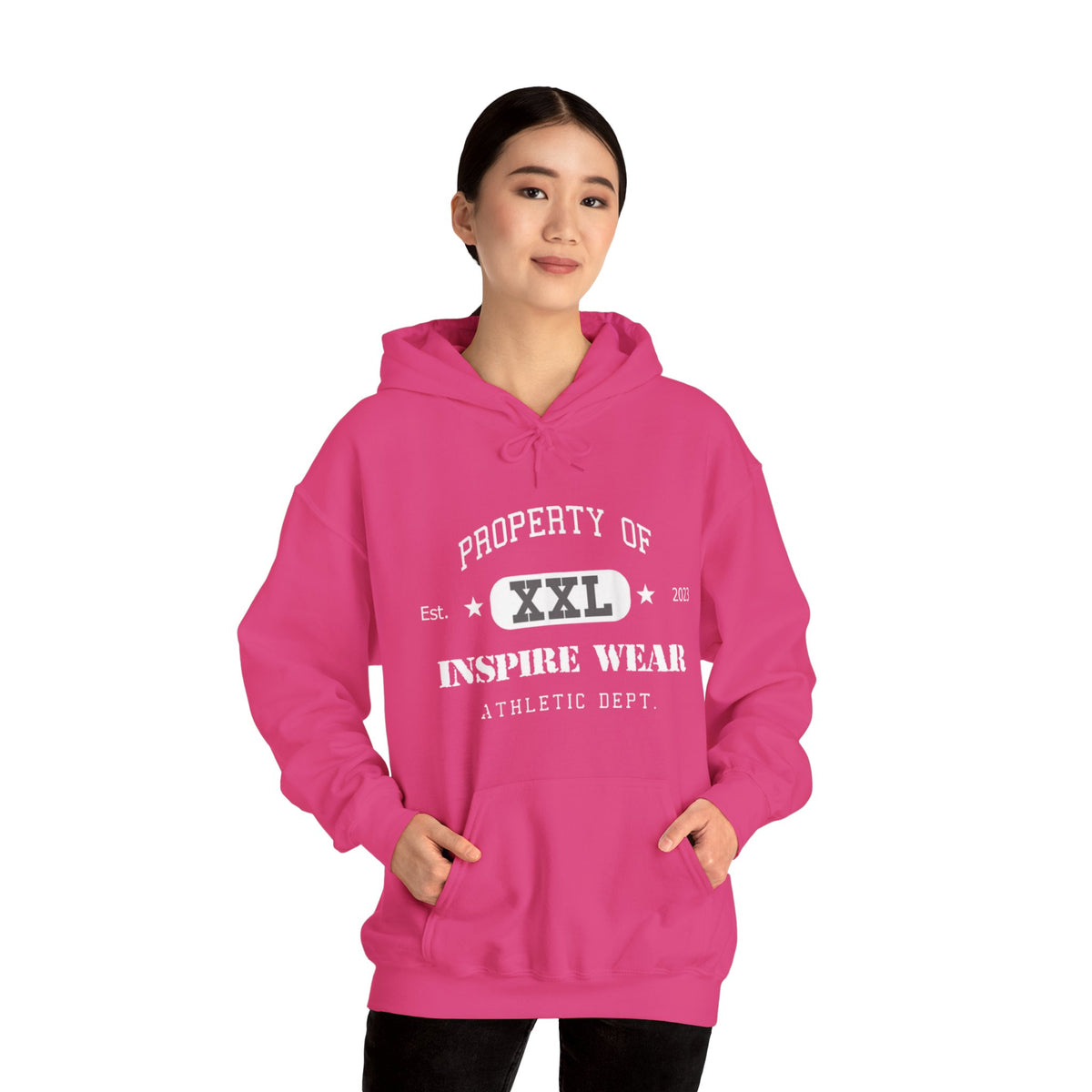 Inspire Wear Athletic Unisex Heavy Blend™ Hooded Sweatshirt