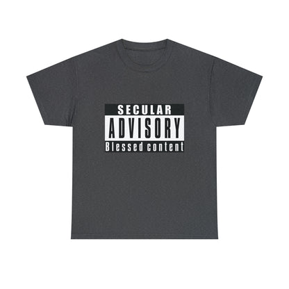 Secular Advisory Unisex Heavy Cotton Tee