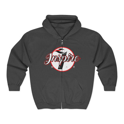 Inspire Wear Logo Full Zip Hoodie