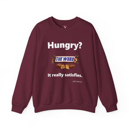 Hungry for the Word Unisex Heavy Blend™ Crewneck Sweatshirt